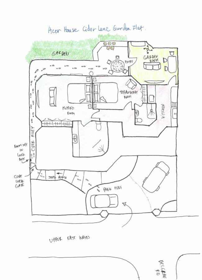 Acer House Stylish Garden Flat Lovely Valley View Dog Friendly Central Bath Exterior photo